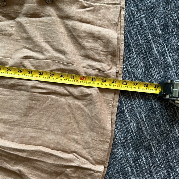 Vintage Linen Lynn Novak Skirt - Picture 2 of 6